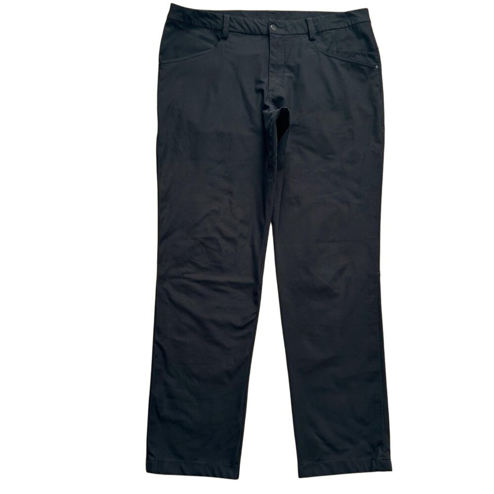 Lululemon Pants Mens 36 X 30 Black ABC Classic Fit Stretch Warpstreme Trousers